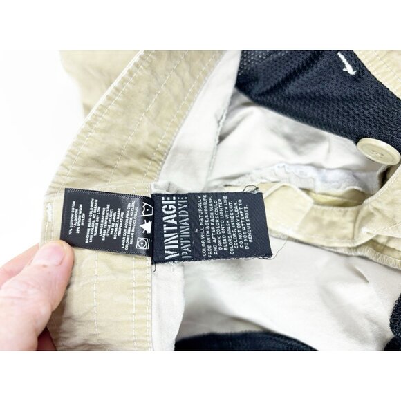 Kuhl Cargo Shorts Men 36 X 12 Tan Patina  Cotton/Nylon Light Hiking Gorpcore GUC - Picture 6 of 10